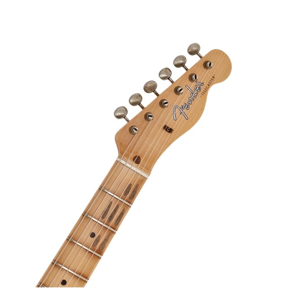 Fender Custom Shop 2026 Collection Time Machine Series '58 Top-load Telecaster JRN, SADW Blonde - headstock