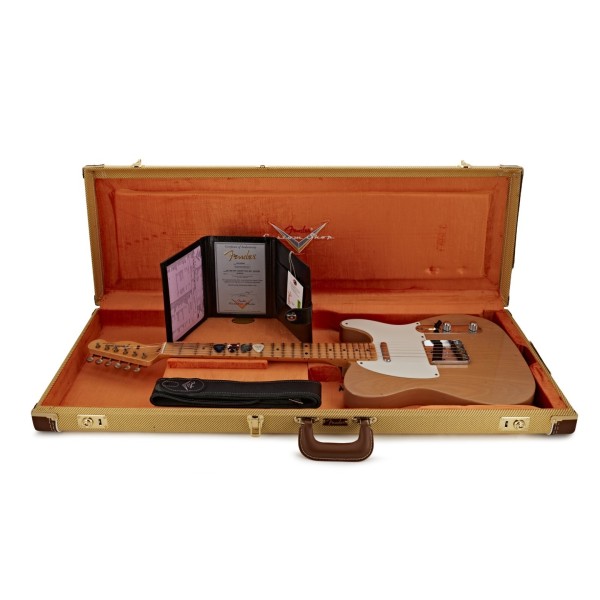 Fender Custom Shop 2026 Collection Time Machine Series '58 Top-load Telecaster JRN, SADW Blonde - guitar in case