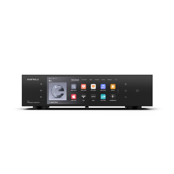 EverSolo T10 Streaming Transport, Black - front 