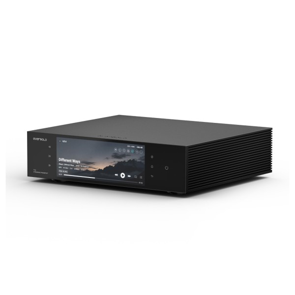 EverSolo T10 Streaming Transport, Black - left angle 