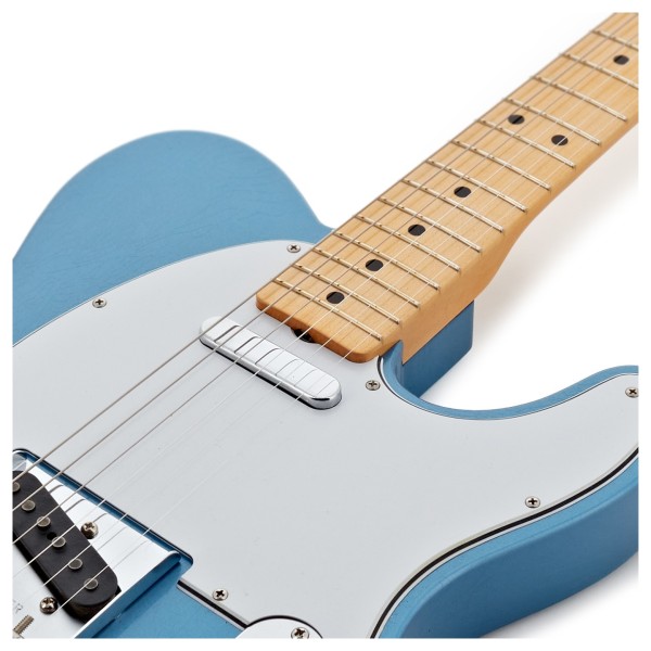 Fender Custom Shop 2026 Collection Time Machine Series '66 Telecaster LCC, Aged Lake Placid Blue - upper frets