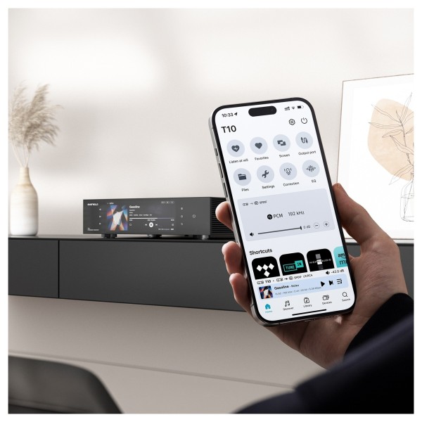 EverSolo T10 Streaming Transport, Black- lifestyle 10