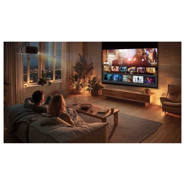 Optoma UZ38X DLP Laser 4K UHD HDR Projector - lifestyle 3 