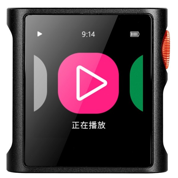Shanling M0 Pura Compact Portable Digital Audio Player, Black Orange - Main