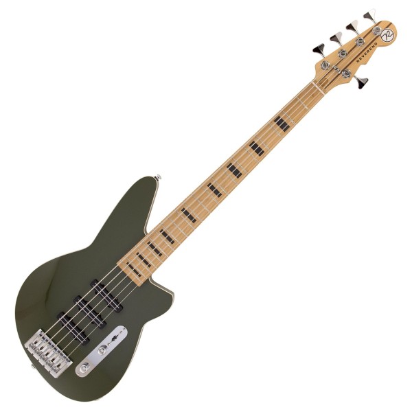 Reverend Guitars Triad 5 Bass, Army Green