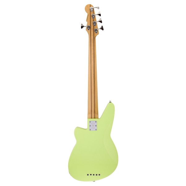 Reverend Guitars Mercalli 5 Bass, Citrus Cream - back