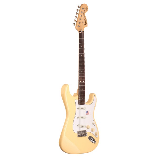 Fender Yngwie Malmsteen Stratocaster Guitar, RW Vintage White