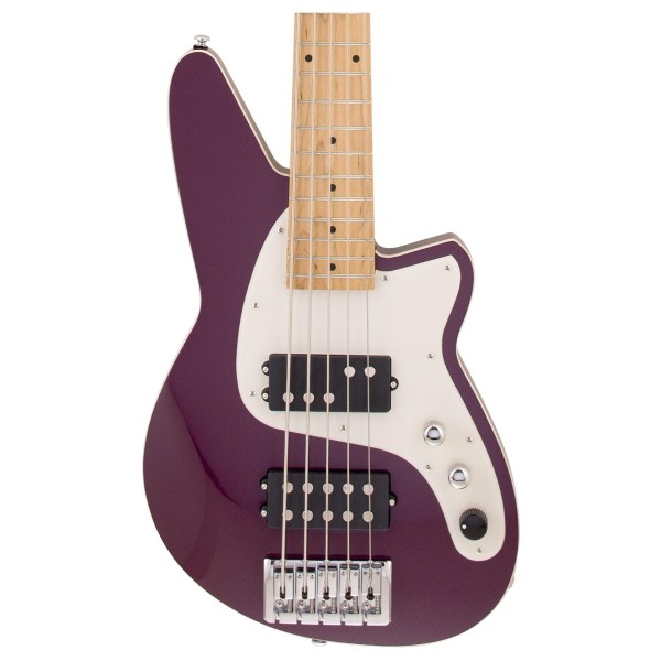 Reverend Guitars Mercalli 5 Bass, Purple Punch - body