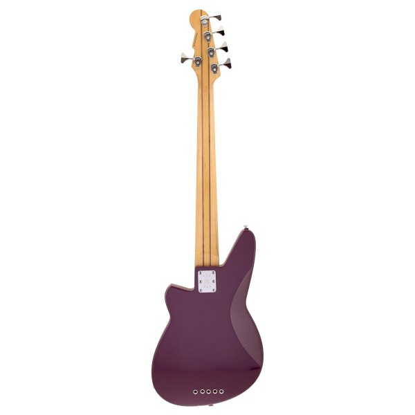 Reverend Guitars Mercalli 5 Bass, Purple Punch - back