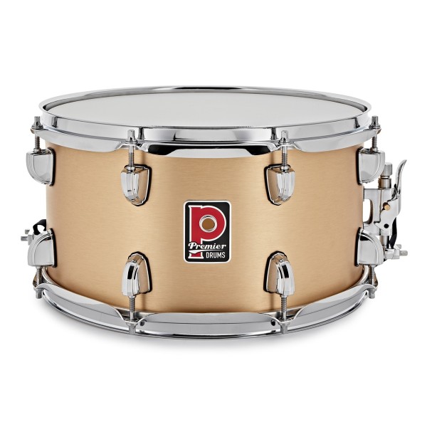 Premier Artist 13" x 7" Brass Snare Drum, Brushed Brass