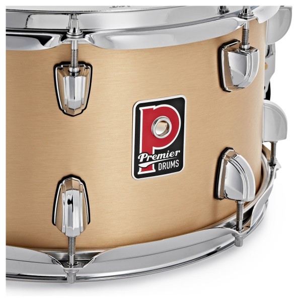 Premier Artist 13" x 7" Brass Snare Drum, Brushed Brass