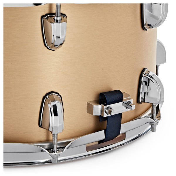 Premier Artist 13" x 7" Brass Snare Drum, Brushed Brass