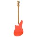 Reverend Guitars Mercalli Bass, Feisty Red - back