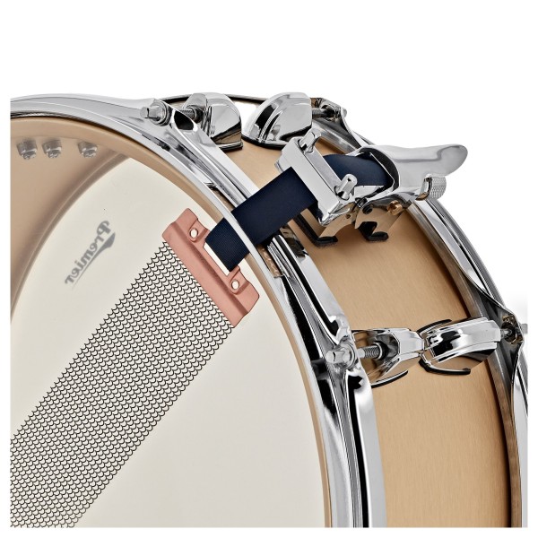 Premier Artist 14" x 5.5" Brass Snare Drum, Brushed Brass