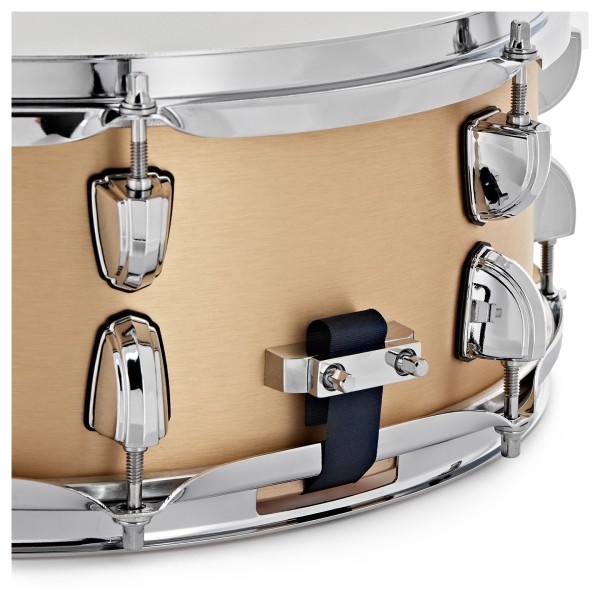 Premier Artist 14" x 5.5" Brass Snare Drum, Brushed Brass