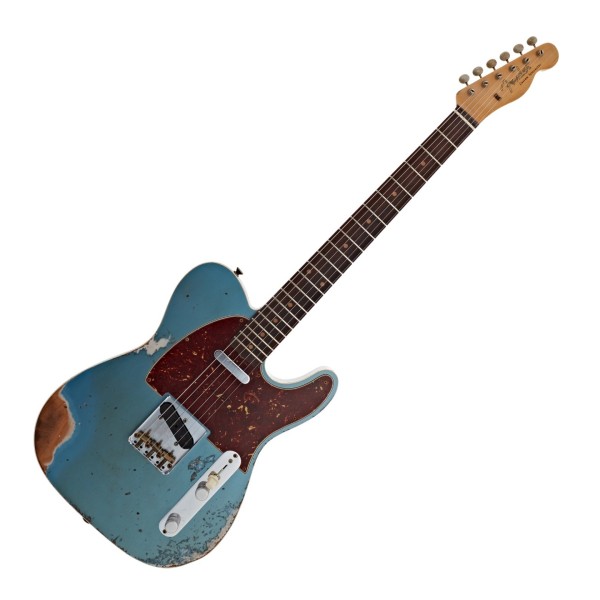 Fender Custom Shop '60 Telecaster Custom Heavy Relic RW, Super Faded Aged Lake Placid Blue