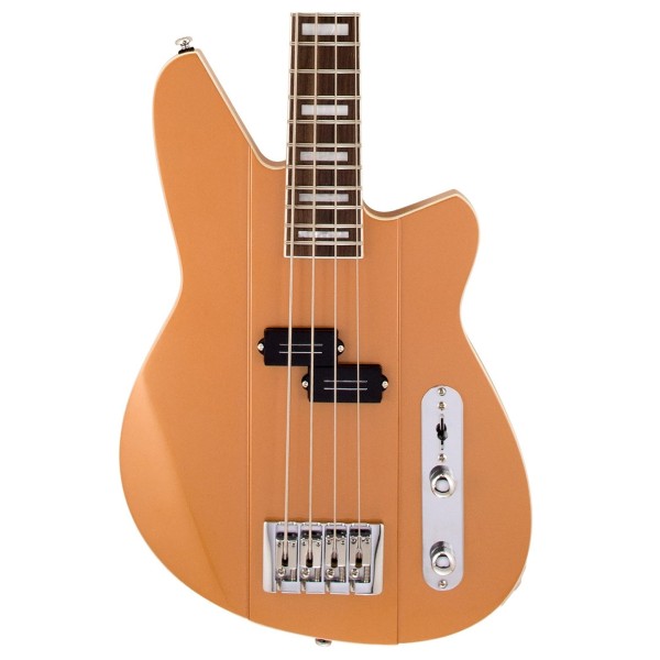 Reverend Guitars Sentinel Bass, Metallic Copper - body