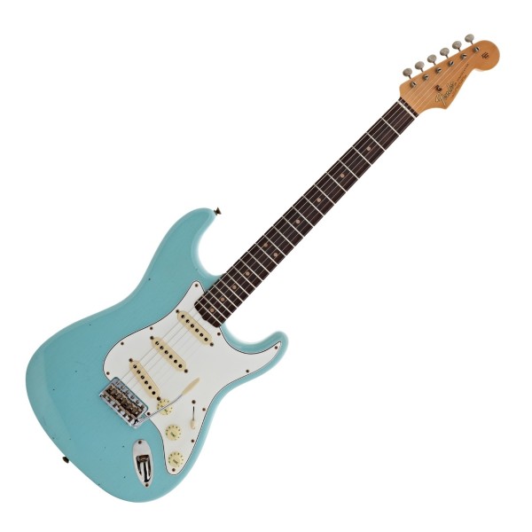 Fender Custom Shop '64 Stratocaster Journeyman RW, Faded Aged Daphne Blue
