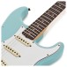 Fender Custom Shop '64 Stratocaster Journeyman RW, Faded Aged Daphne Blue - upper frets