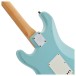 Fender Custom Shop '64 Stratocaster Journeyman RW, Faded Aged Daphne Blue - neck joint