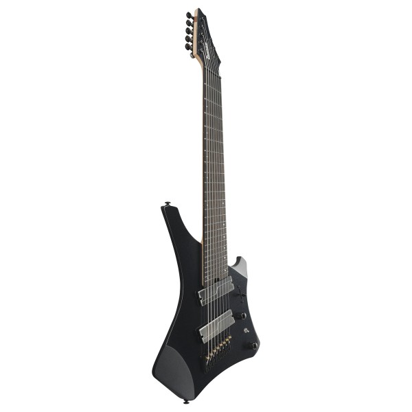 Ibanez A528 Alpha 8-String Multiscale, Iron Pewter - side view