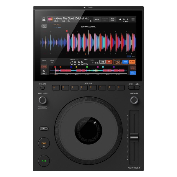 AlphaTheta CDJ-1500X DJ Multi Player - Main Top