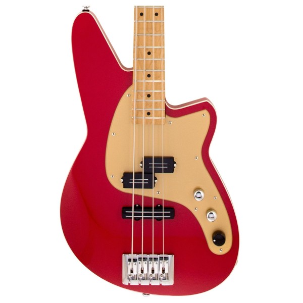 Reverend Guitars Decision Bass, Metallic Cherry - body