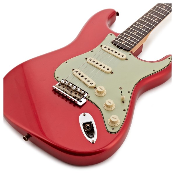 Fender Custom Shop 2026 Collection Time Machine Series '60 Stratocaster JRN, Aged Candy Apple Red - body
