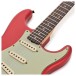 Fender Custom Shop 2026 Collection Time Machine Series '60 Stratocaster JRN, Aged Candy Apple Red - upper frets