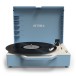 Re-Spin Bluetooth Record Player, Light Blue - Front
