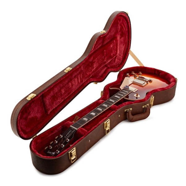 Gibson Les Paul Standard 50s Figured Top, Heritage Cherry Sunburst #207260131 - guitar in case