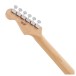 Fender Limited Edition Standard Stratocaster HSS, Maple Fingerboard, Black Pickguard, Black - back of headstock