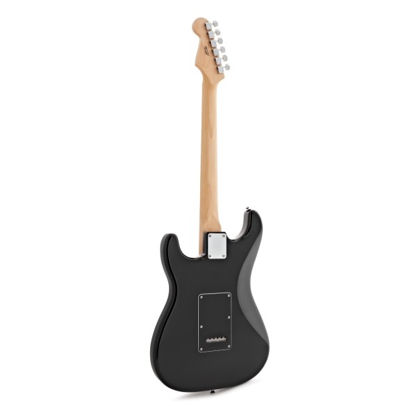 Fender Limited Edition Standard Stratocaster HSS, Maple Fingerboard, Black Pickguard, Black - back