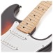 Fender Limited Edition Standard Stratocaster, Maple Fingerboard, 3-Color Sunburst - upper frets