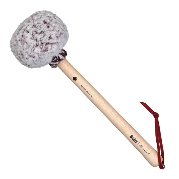Sela Vikrampal Deep Resonance Gong Mallet, Large