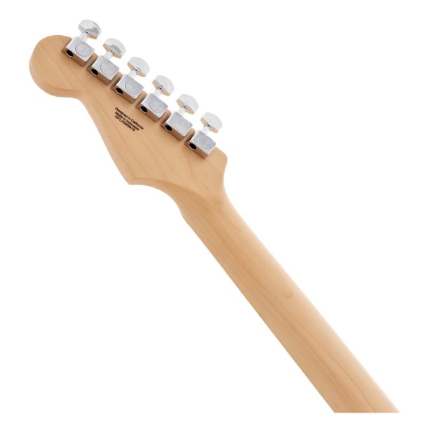 Fender Limited Edition Standard Stratocaster, Maple Fingerboard, 3-Color Sunburst - back of headstock
