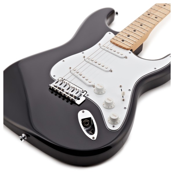 Fender Limited Edition Standard Stratocaster, Maple Fingerboard, Black - body
