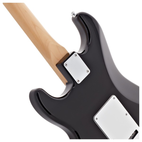 Fender Limited Edition Standard Stratocaster, Maple Fingerboard, Black - neck joint