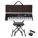 Roland Juno D-7 Przenośny syntezator 76-klawiszowy w zestawie