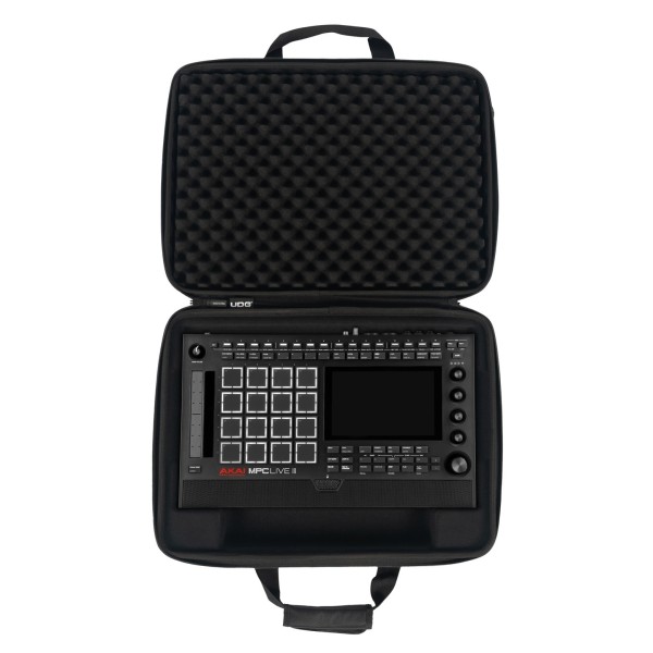 UDG Creator Akai MPC Live III Hardcase Black - Top Open (MPC Not Included)
