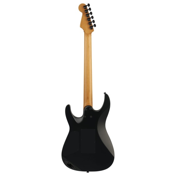 Charvel Pro-Mod Plus Dinky DK24 HH FR EB, Ebony Fingerboard, Satin Black - back