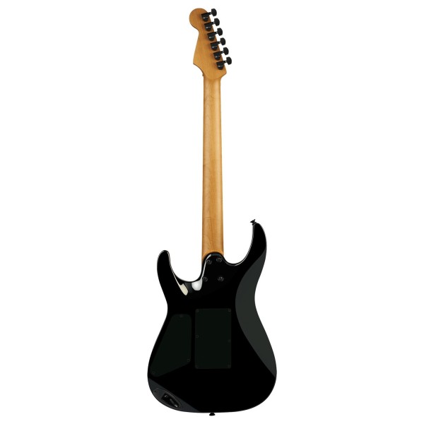Charvel Pro-Mod Plus Dinky DK24 HH FR QM EB, Ebony Fingerboard, Cloaked Emerald Green - back