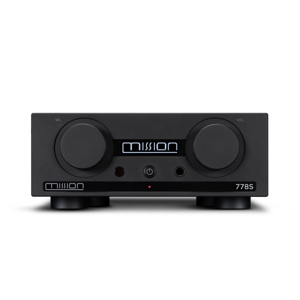 Mission 778S Network Music Streamer, Black - front 