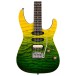 Charvel Pro-Mod Plus Dinky DK24 HSS 2PT EB QM, Ebony Fingerboard, Zombie Fade - body