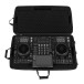 AlphaTheta XDJ-AZ DJ Controller Case with Wheels, Black - Top Open (XDJ-AZ Not Included)