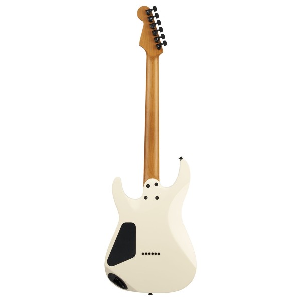 Charvel Pro-Mod Plus Dinky DK24 HH HT EB, Ebony Fingerboard, Crème White - back