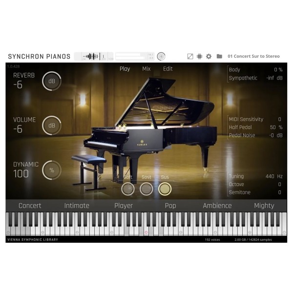 Vienna Symphonic Library Synchron Yamaha CFX 