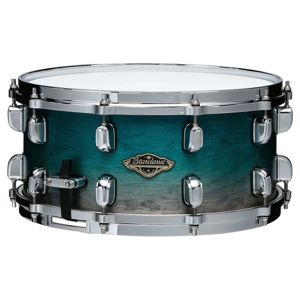 Tama Starclassic Walnut Birch 14" x 6.5" Snare Drum, Satin Sapphire Fade