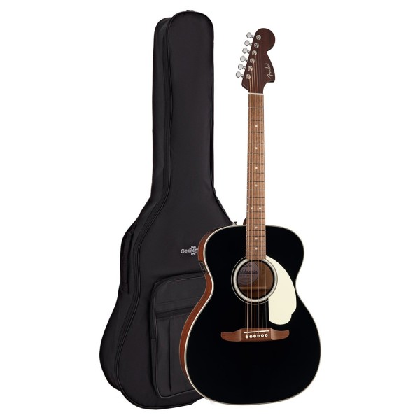 Fender California Deluxe Monterey E Electroacoustic with Gig Bag or Case, Build Your Own Bundle