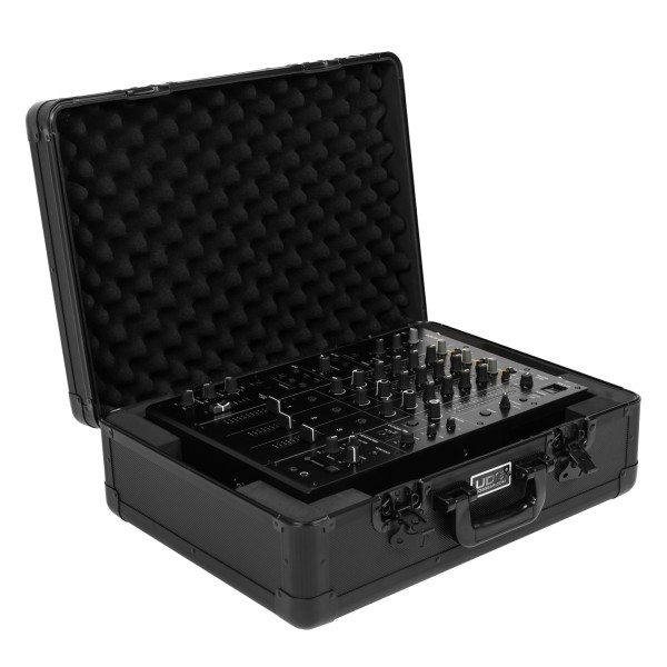 DJM-V5 Mixer Flight Case, Black - Angled Open (DJM-V5 Not Included)